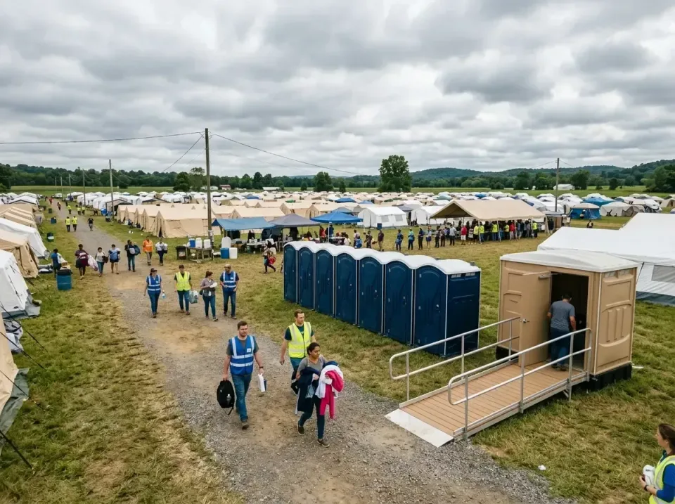 disaster-relief-camp-restrooms-010 — frequently asked questions, Dumpster & Portable Bathrooms Rental in Saw Creek, PA